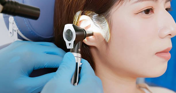 Professional ear examination and ear wax removal