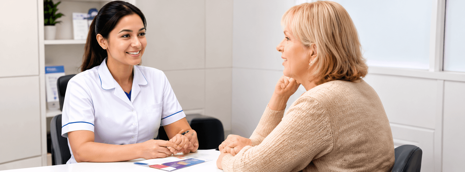 Medication review consultation at Theydon Bois Pharmacy
