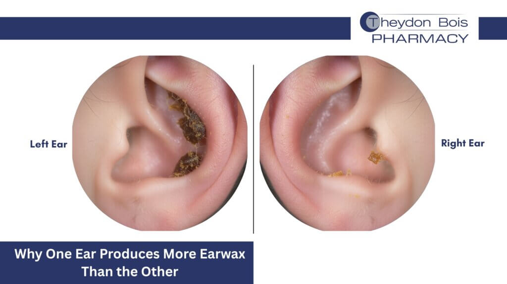 Why One Ear Produces More Earwax Than the Other