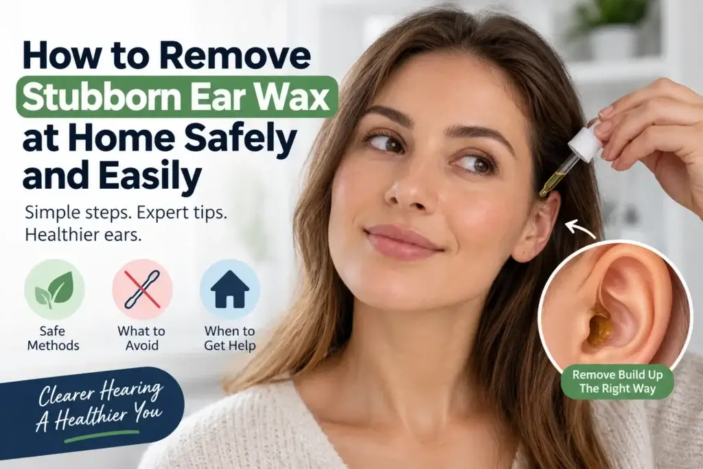 How to Remove Stubborn Ear Wax at Home
