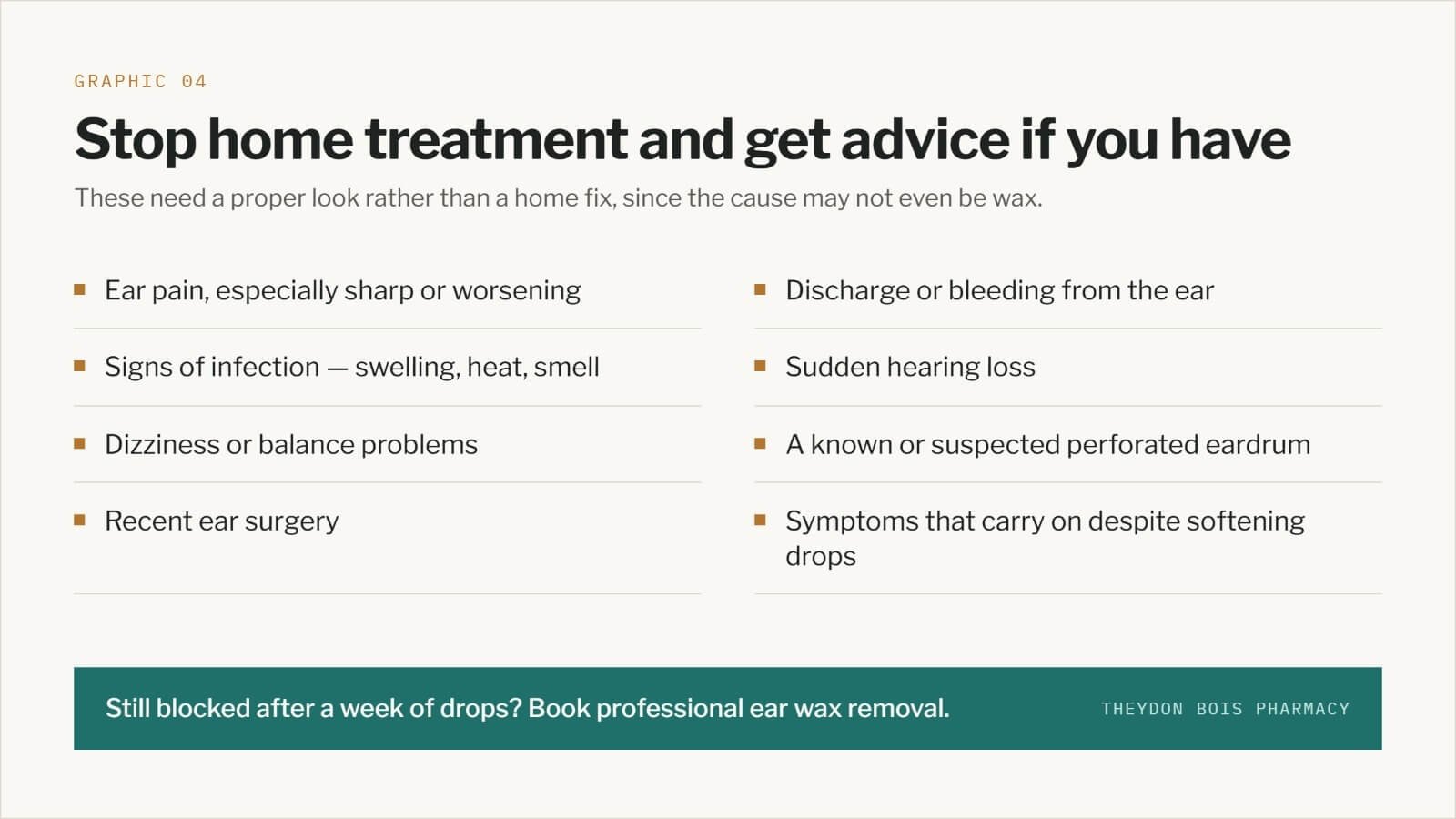 When Should You Not Remove Ear Wax at Home