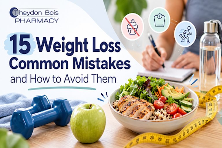 15 Weight Loss Common Mistakes